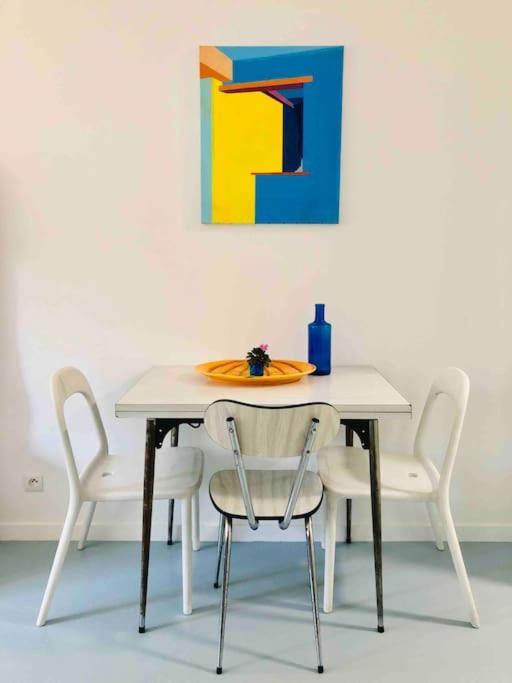 Studio, 11, Parc De Belleville Paris Exterior photo